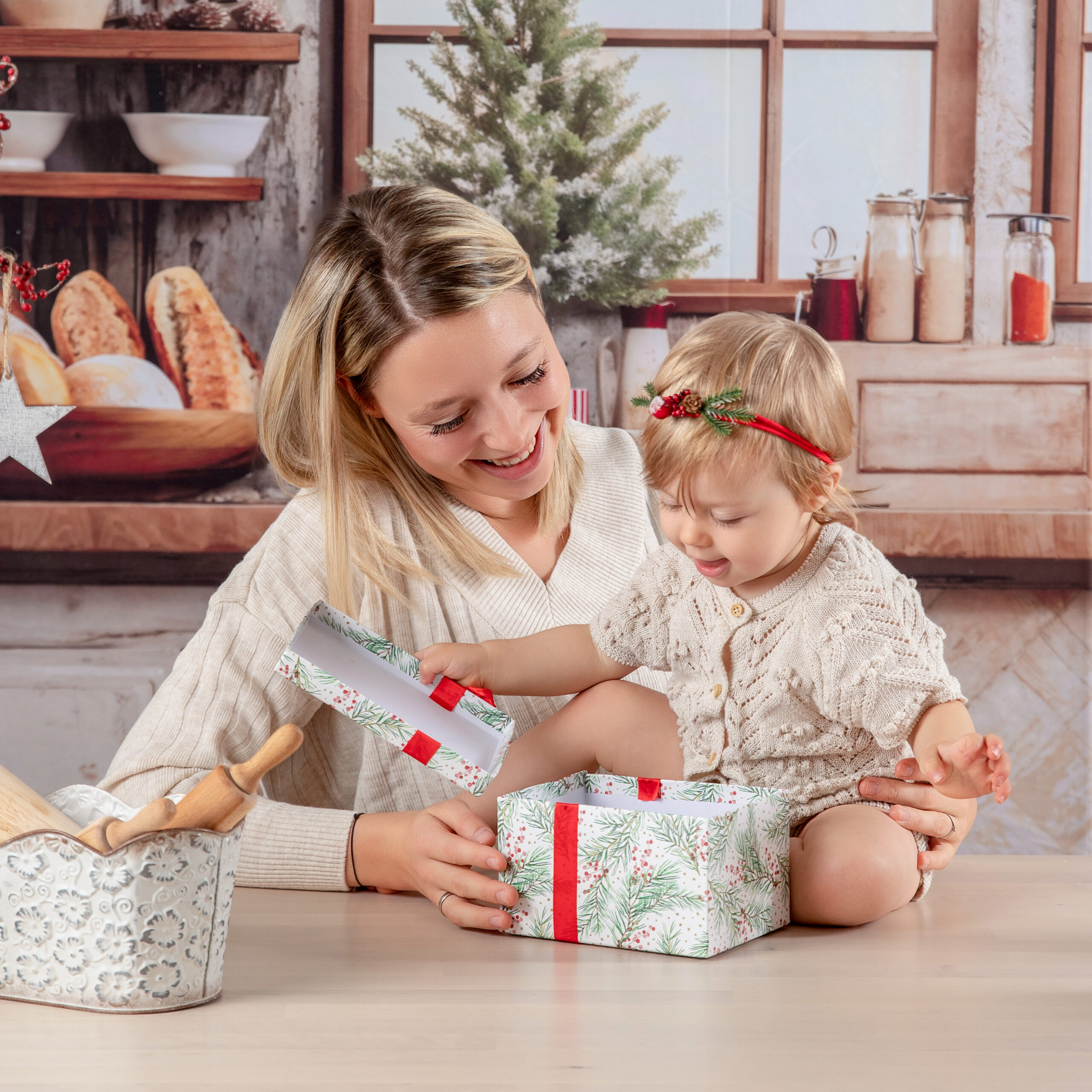 Weihnachtsfotoshooting Leipzig
