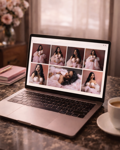 Private Online-Galerie zur Auswahl der Portraitbilder